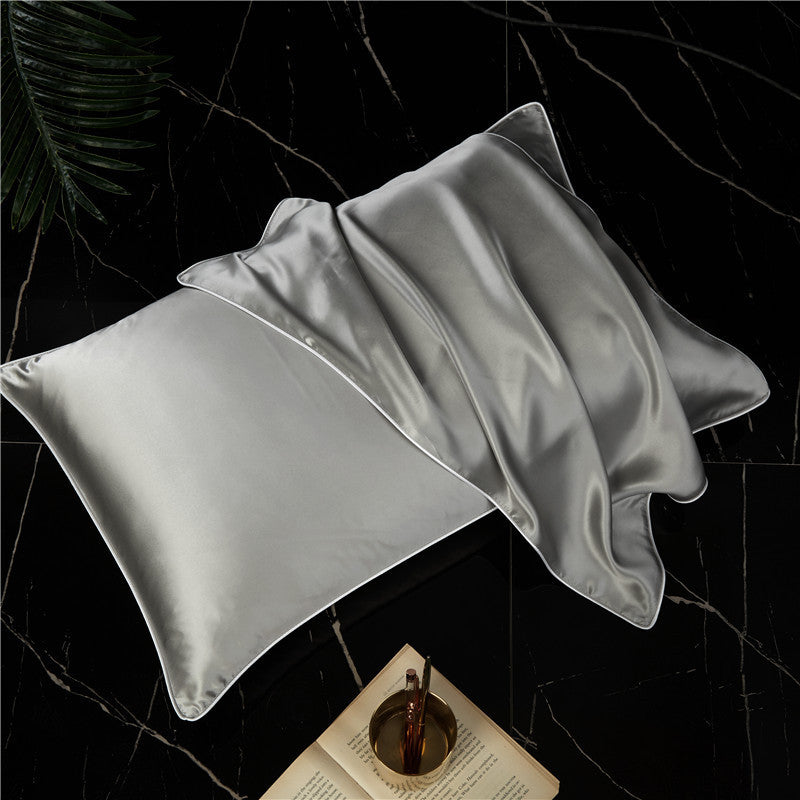 Satin pillow cover