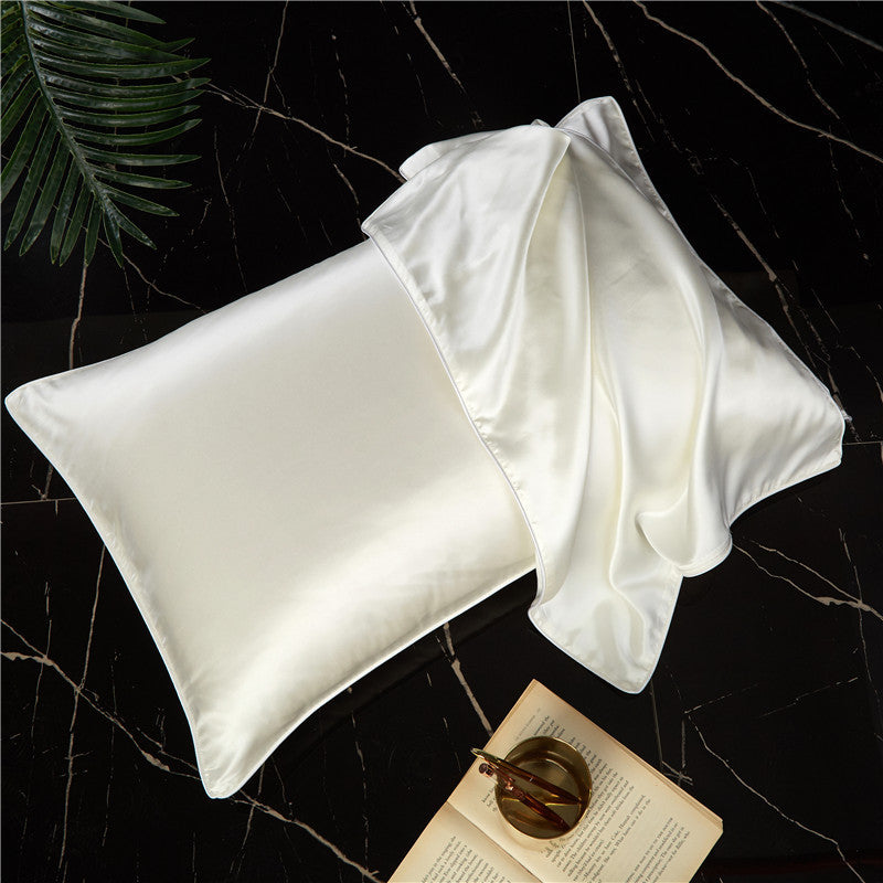 Satin pillow cover