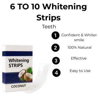 6 to 10 Whitening Strips