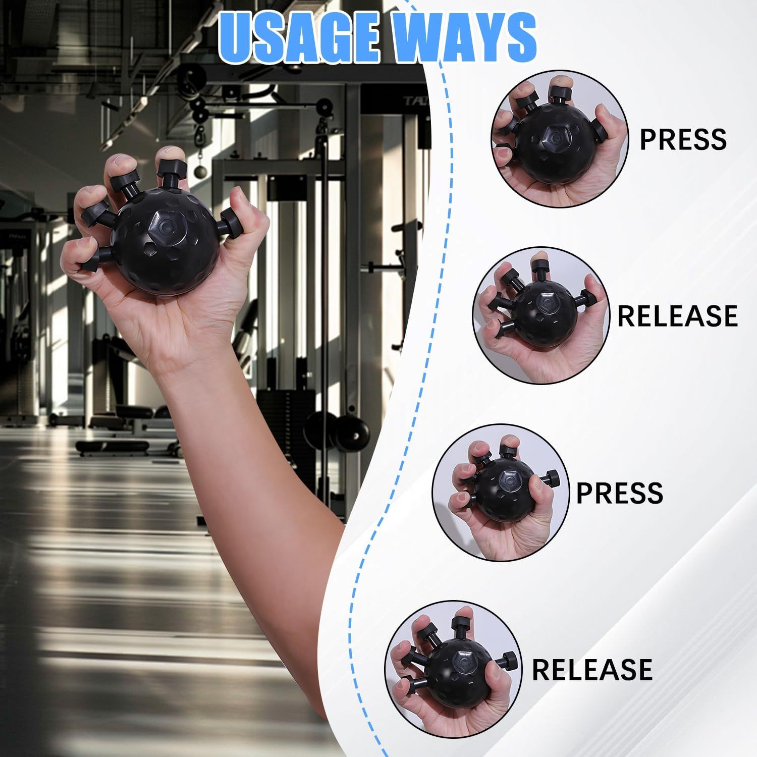 6 to 10 FInger ball
